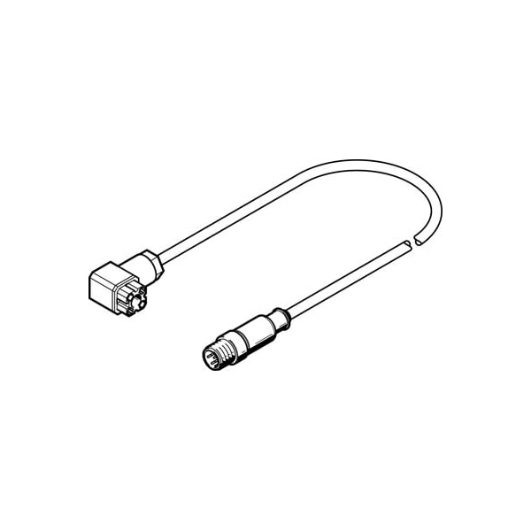 Connecting Cable NEBC-P1W4-K-0.3-N-M12G5